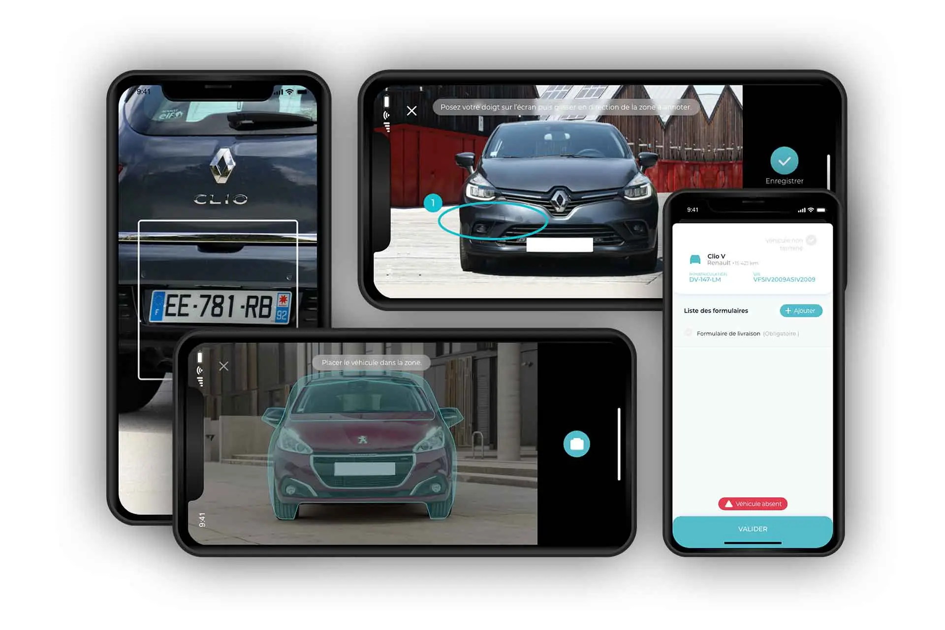Application de check vehicule