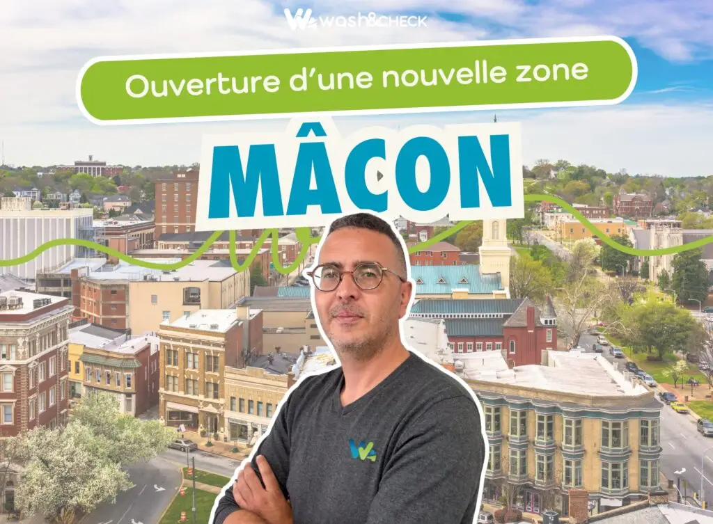Ouverture d'une nouvelle agence Wash&Check à Mâcon