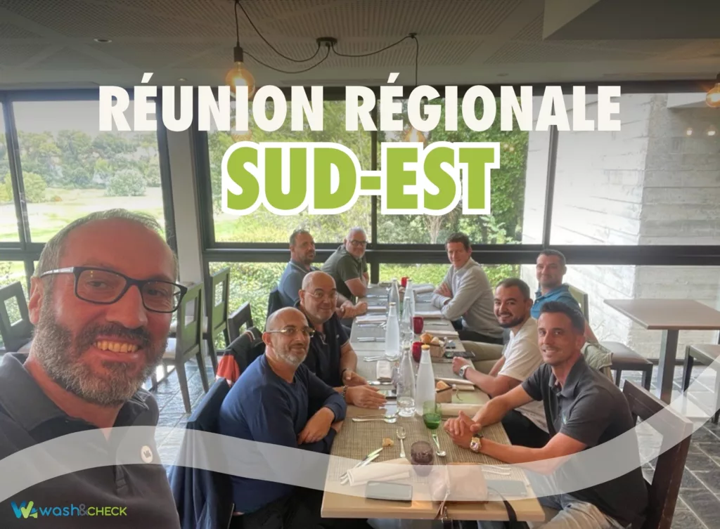Photo déjeuner réunion régionale Wash&Check Sud-Est