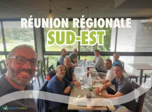 Photo déjeuner réunion régionale Wash&Check Sud-Est