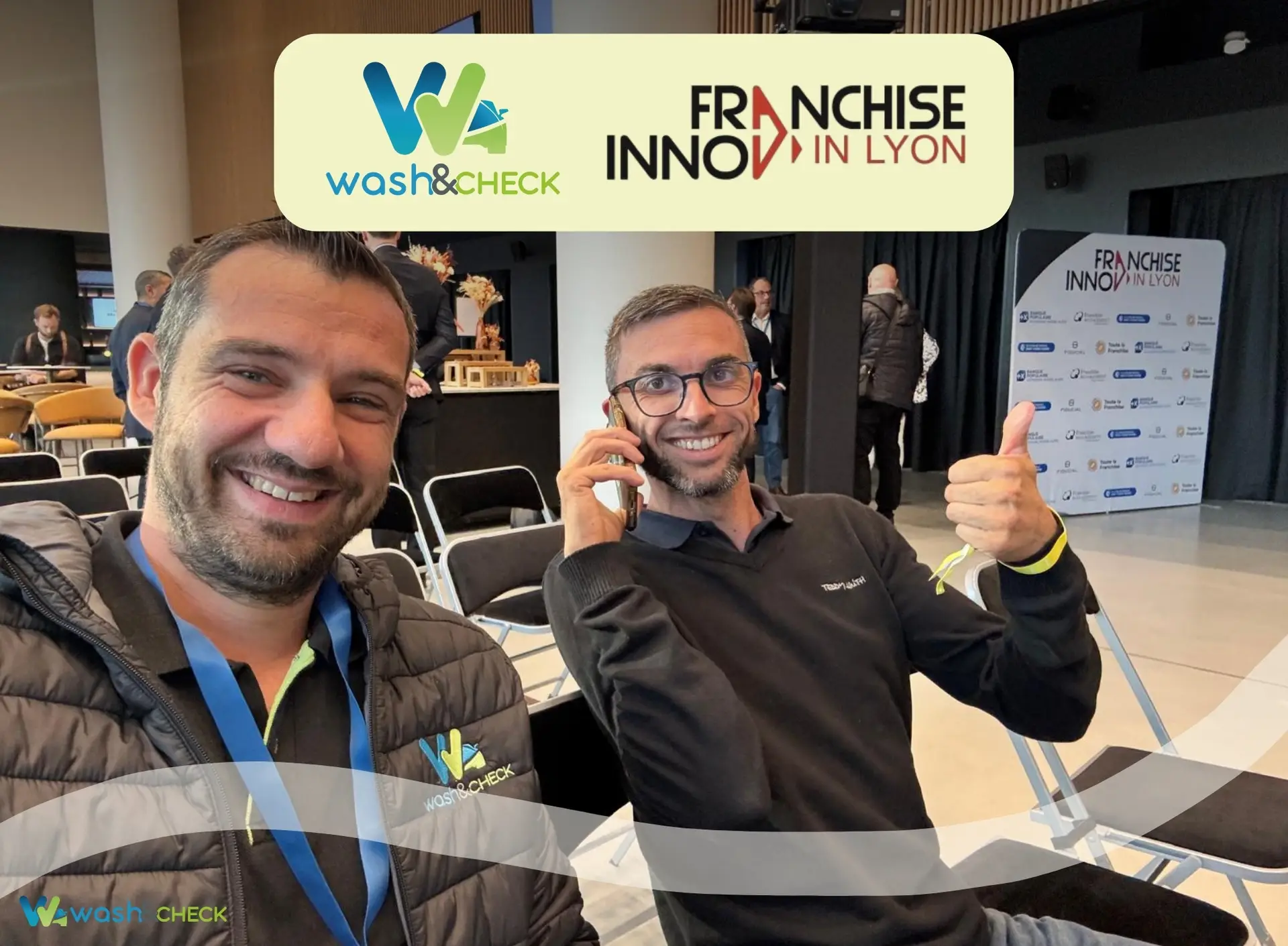 Wash&Check à la soirée Franchise Innov’In Lyon 2025 – Innovation et veille réseau