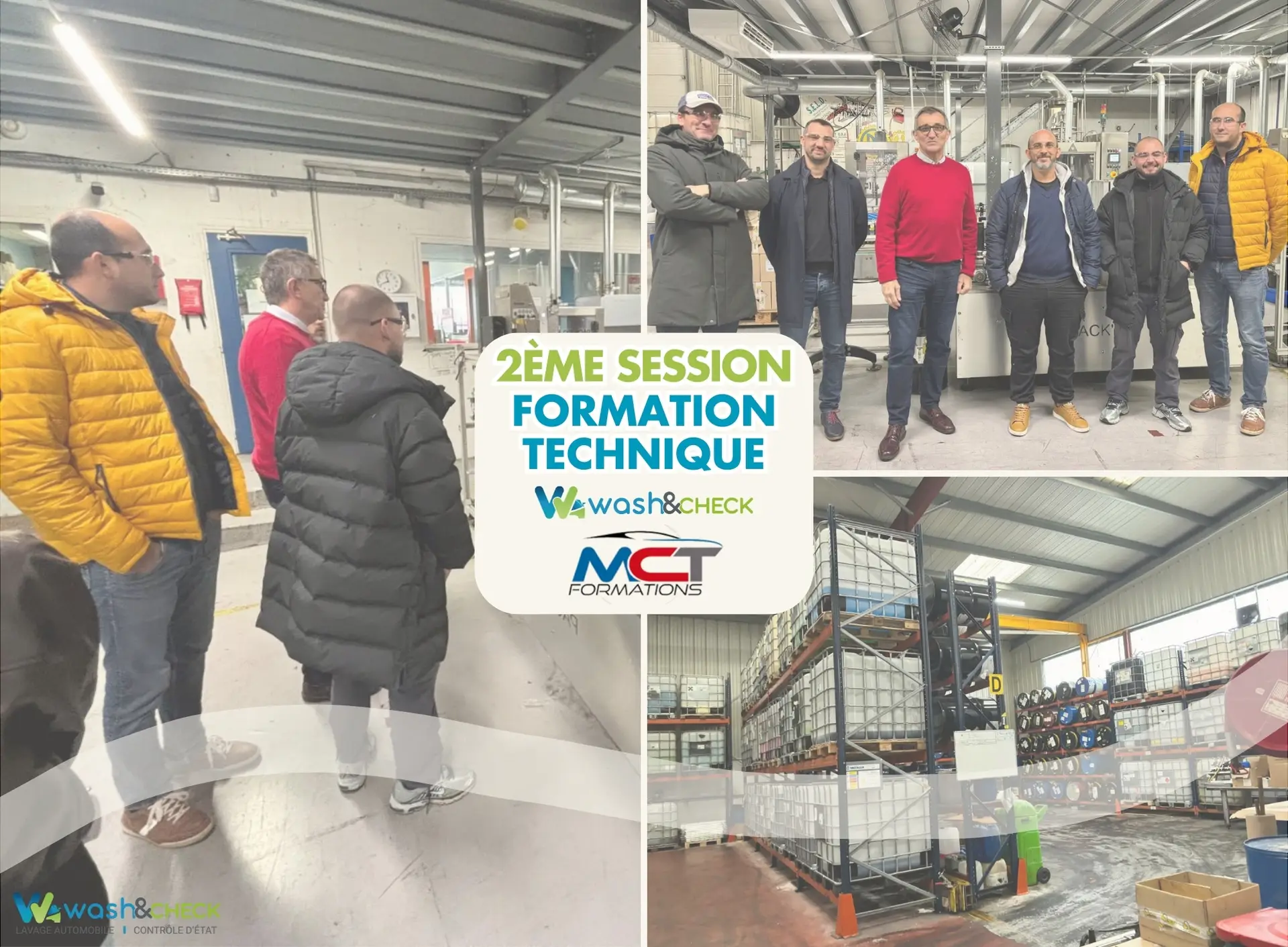 Photo de couverture imagé de techniciens Wash&Check