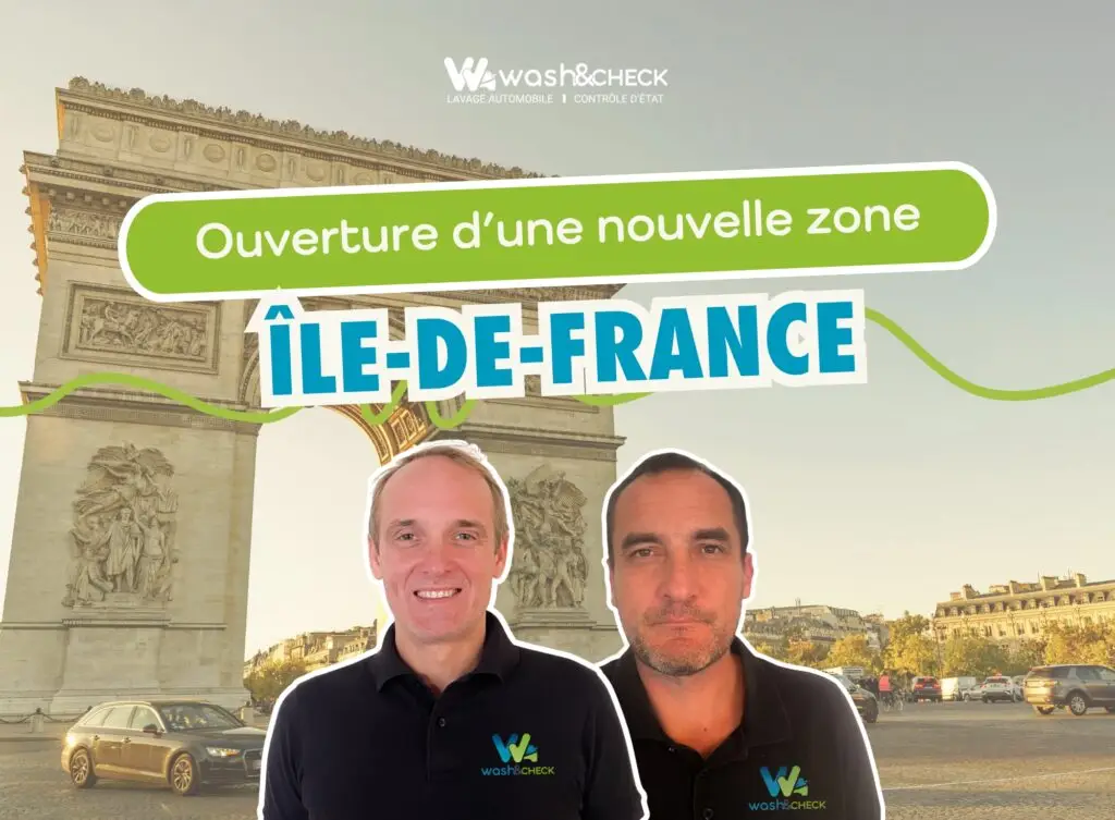 Visuel présentant Clément et Édouard, les nouveaux acteurs Wash&Check en Île-de-France