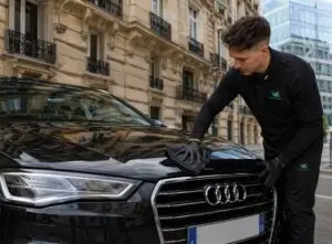 Technicien Wash&Check nettoyage voiture à domicile Paris Île-de-France