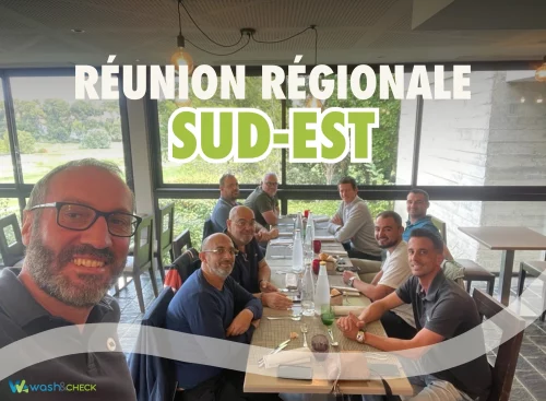 Photo déjeuner réunion régionale Wash&Check Sud-Est